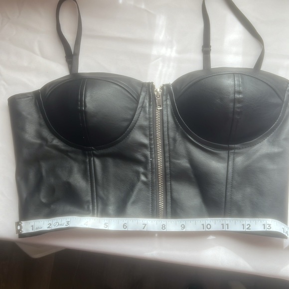 Like and Angel women crop top Size:L color black - Picture 8 of 8